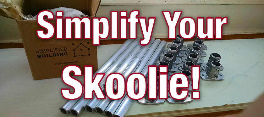 Skoolie Counter Building Simplified